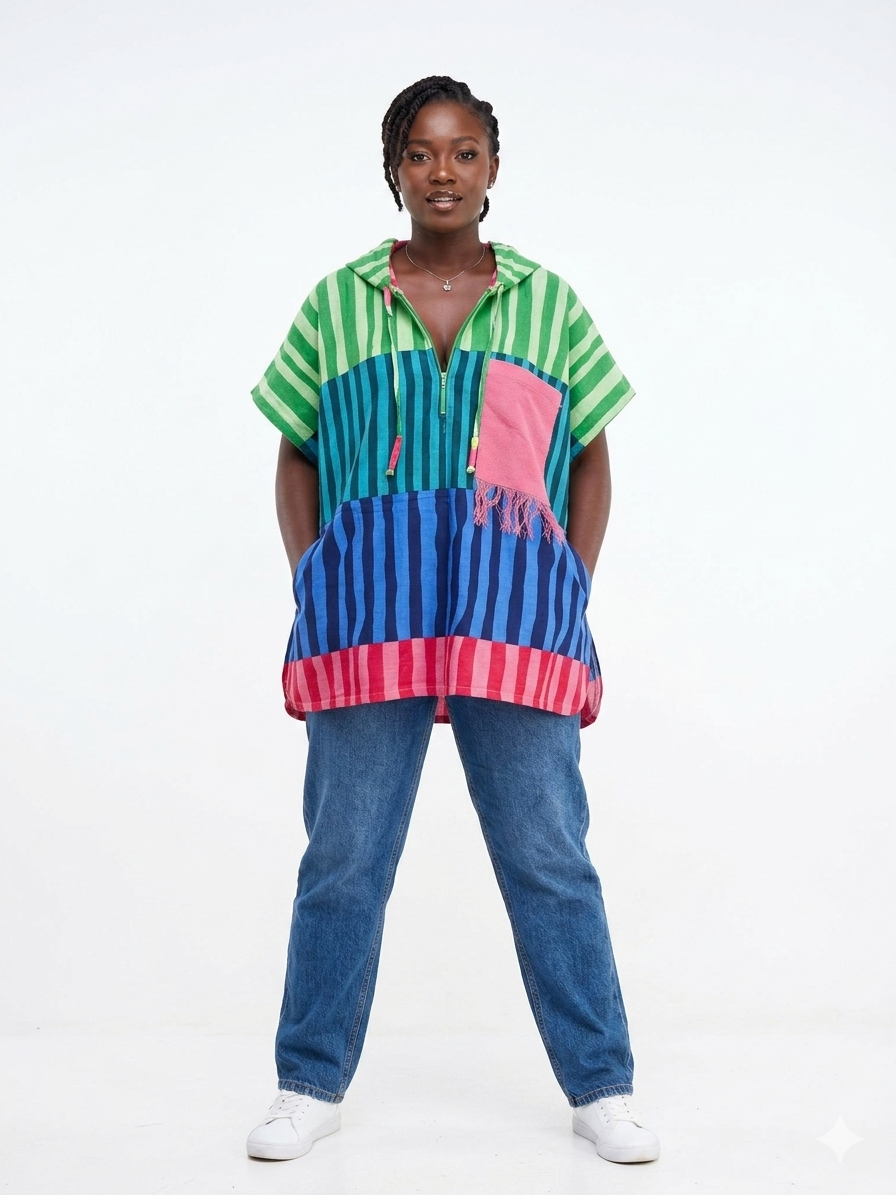 Hoodie Oversize Top