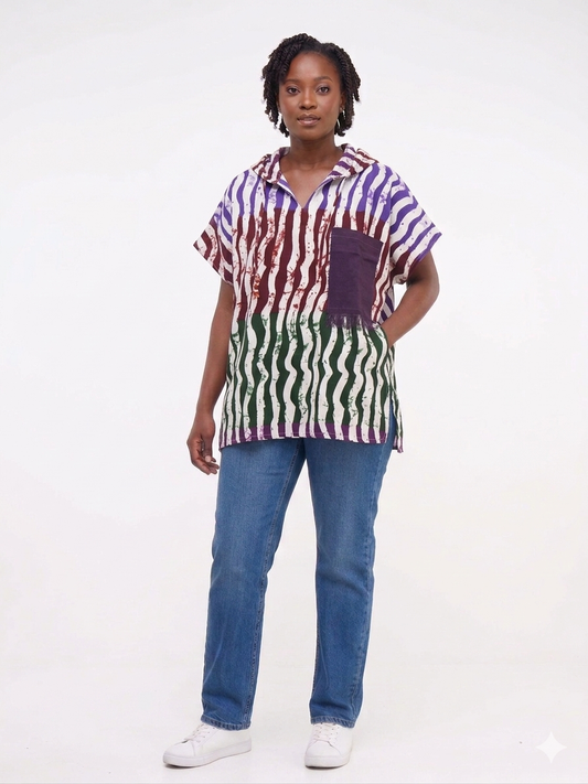 Hoodie Oversize Top