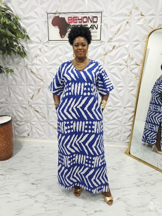 Adjustable Ankara Bubu Dress for Women Bridges Maxi dress