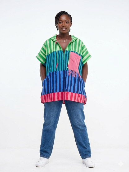 Hoodie Oversize Top