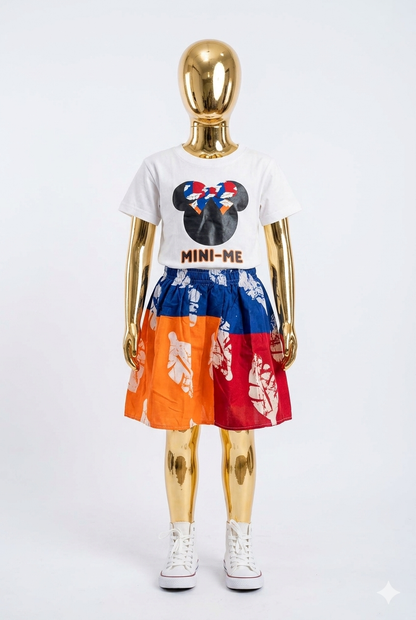 Children Mini Me skirt set