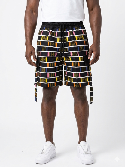 Men's Cargo Shorts, Ankara Shorts