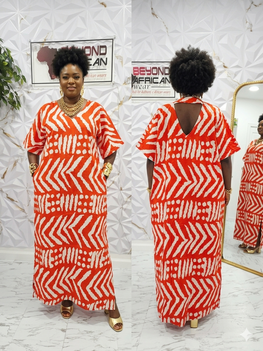 Adjustable Ankara Bubu Dress for Women Bridges Maxi dress