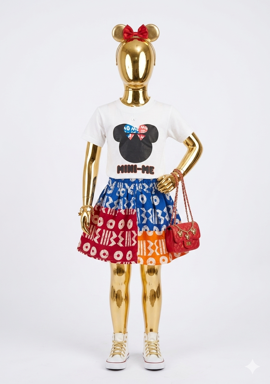 Children Mini Me skirt set
