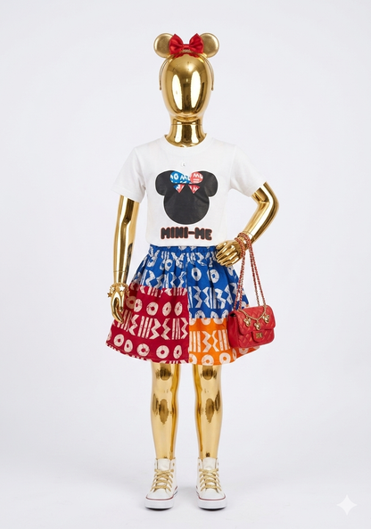 Children Mini Me skirt set