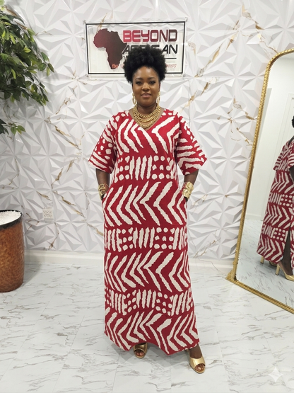Adjustable Ankara Bubu Dress for Women Bridges Maxi dress