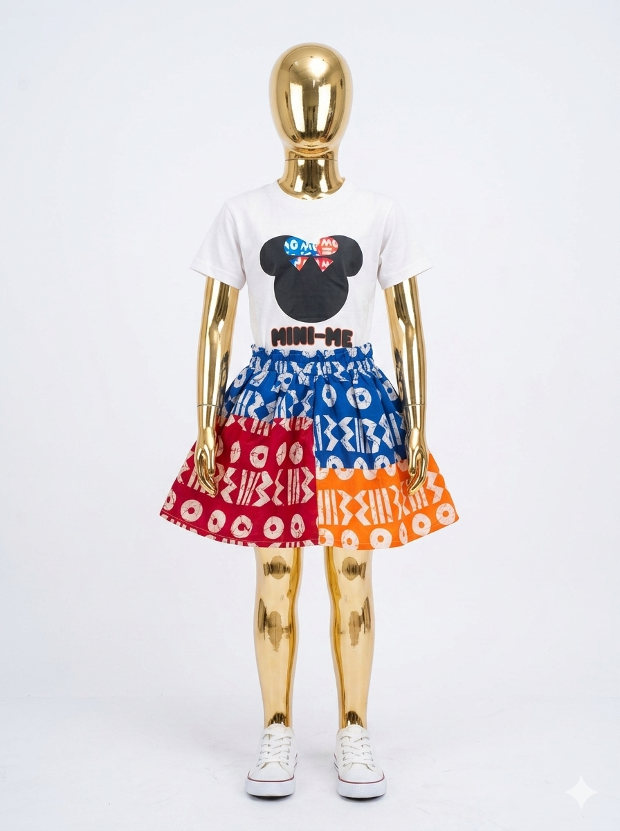 Children Mini Me skirt set