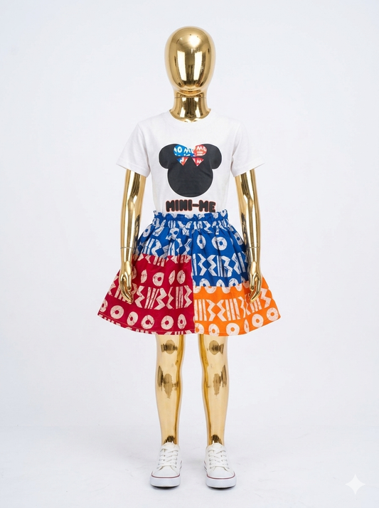 Children Mini Me skirt set