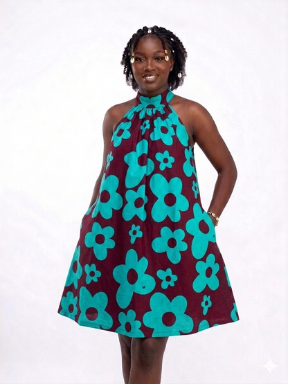 Halter Swing Dress